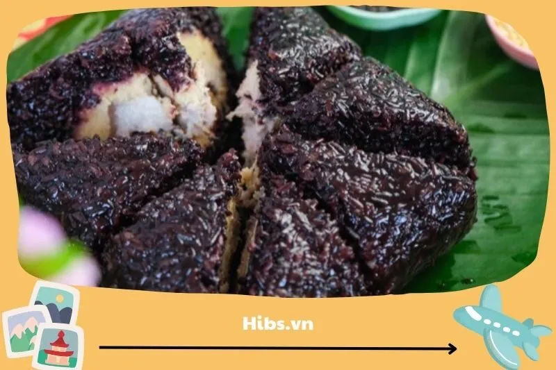 Bánh chưng đen Mường Lò – Đặc sản truyền thống của người Thái