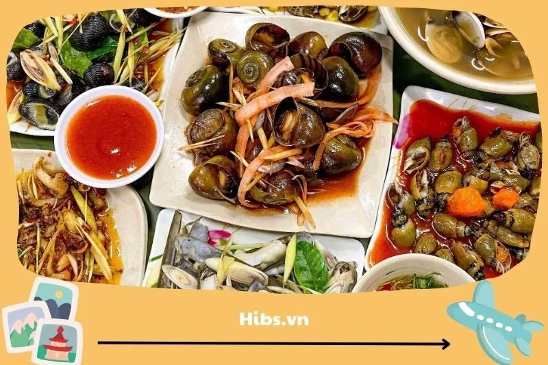 Quán Ốc Song Anh - Địa điểm tụ tập với không gian giải trí