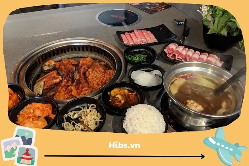 Soju BBQ & HotPot - Quán lẩu và BBQ phong cách Hàn Quốc tại Yên Bái