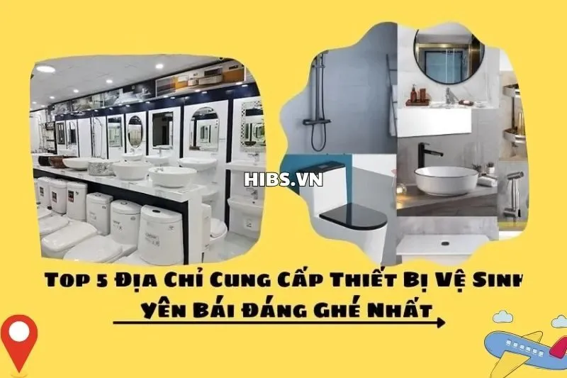 cung cấp thiết bị vệ sinh Yên Bái