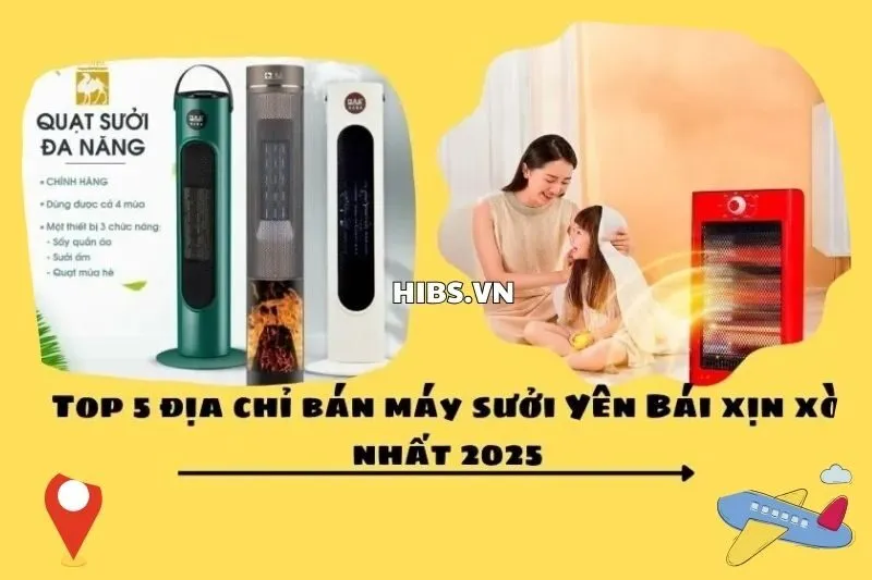 máy sưởi Yên Bái