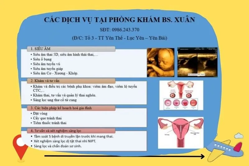 Phòng mạch Sản phụ khoa - BS Trương Thị Minh Xuân