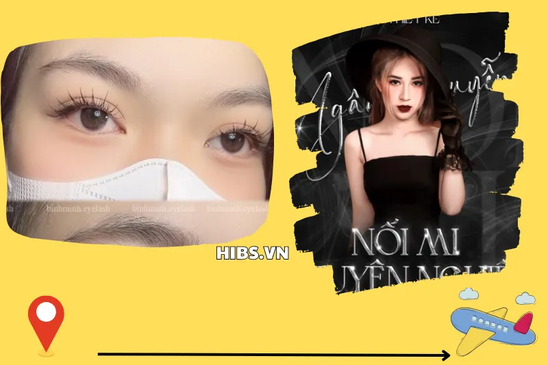 Top 10 tiệm nối mi Yên Bái .