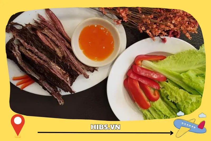 Những lưu ý khi thưởng thức thịt trâu gác bếp Yên Bái